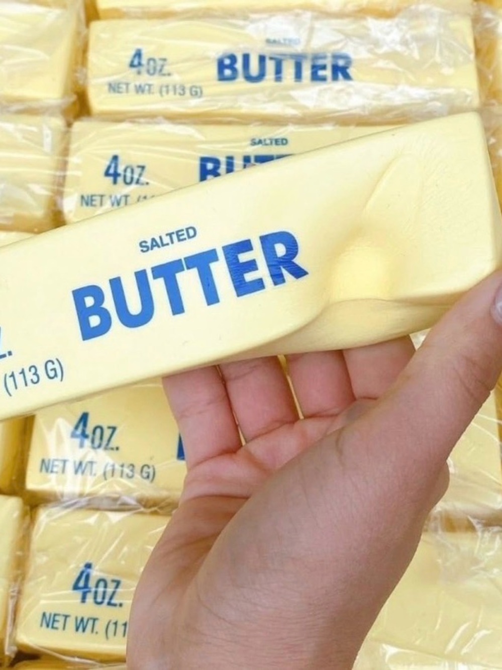 Butter Salted Stick - Butter Yellow & Blue Branding